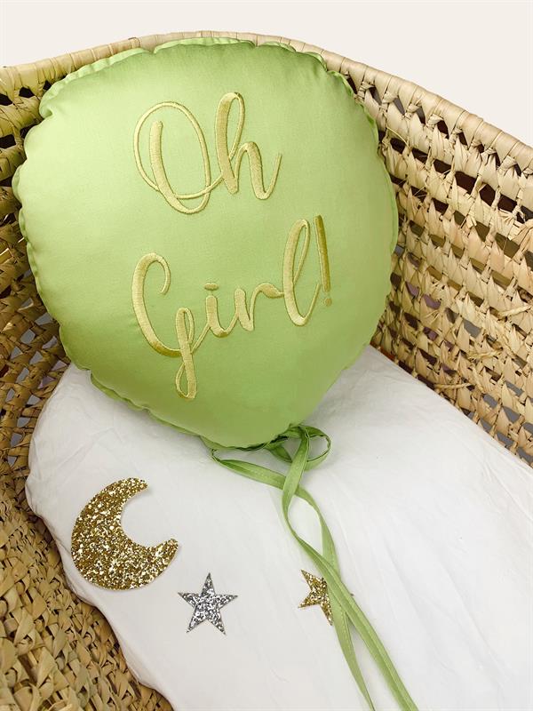 Oh Girl Dekoratif Balon Yastık