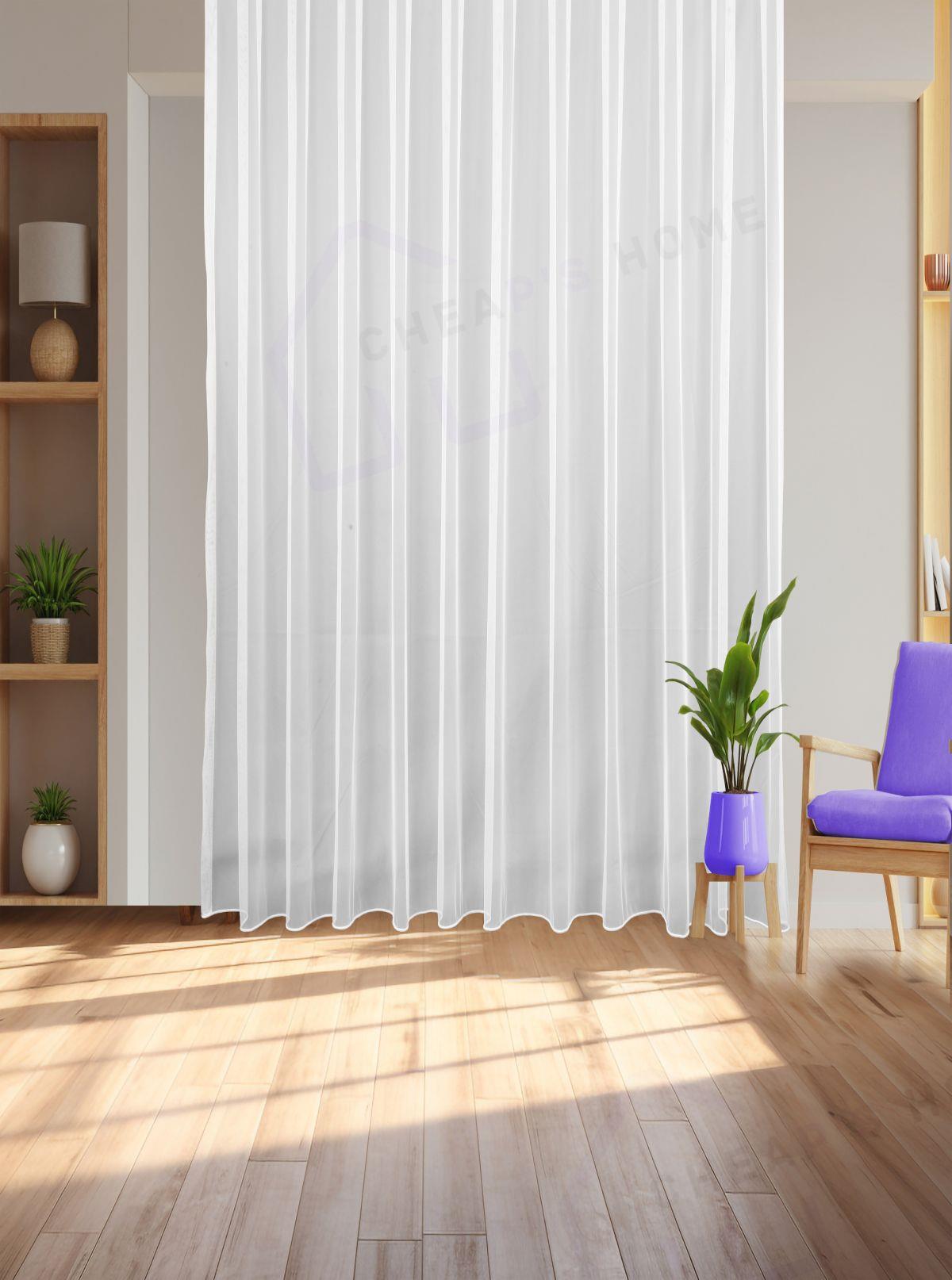 Petek Zemin Grek Tül Perde Seyrek Pile (1x2)