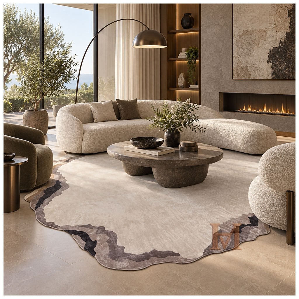 PERA LUSSO RİVA AMORF 9387 GRİ GOLD