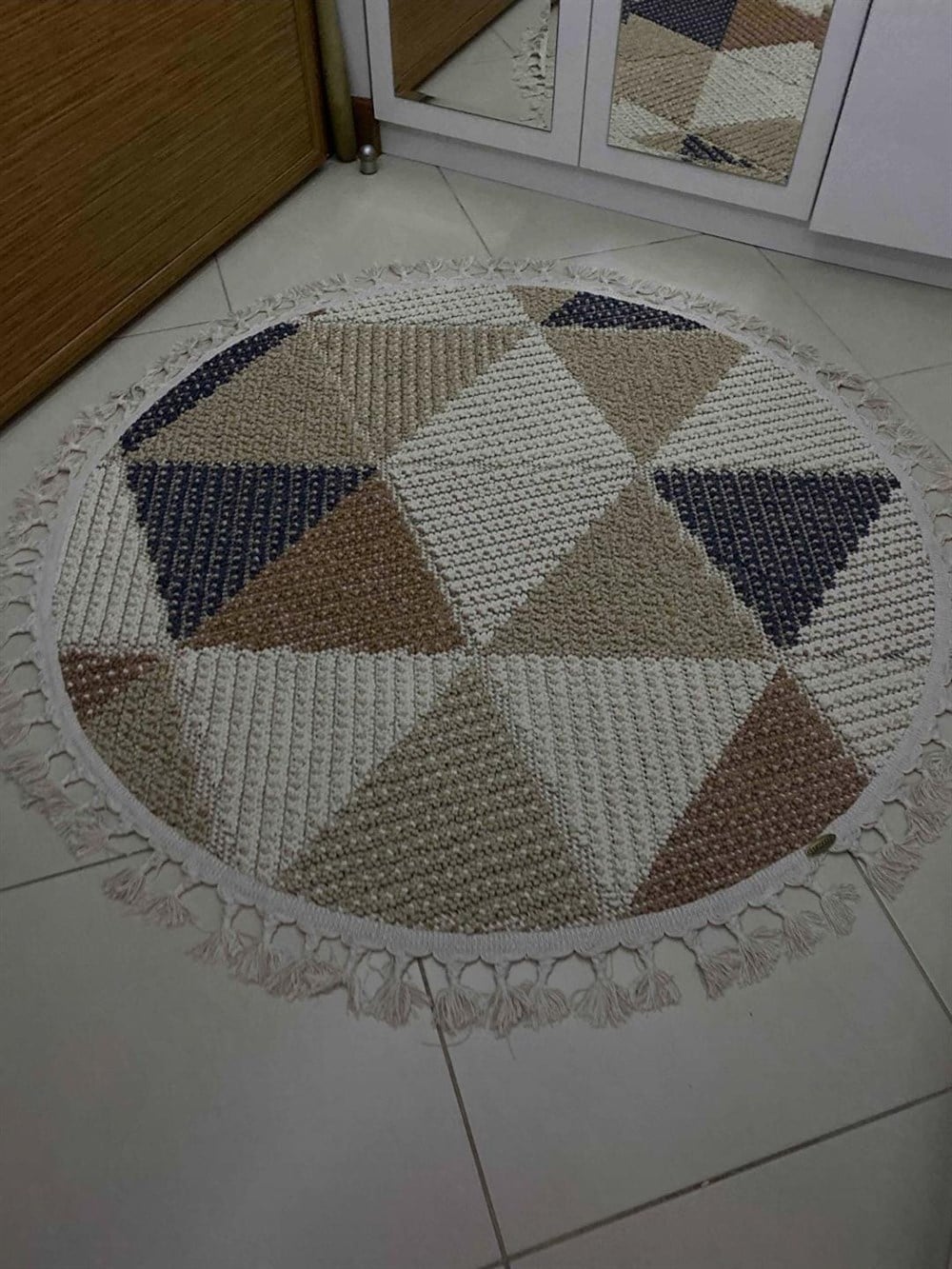 Dekorenti Halı Bukle Kesme Rulo Yolluk 1405