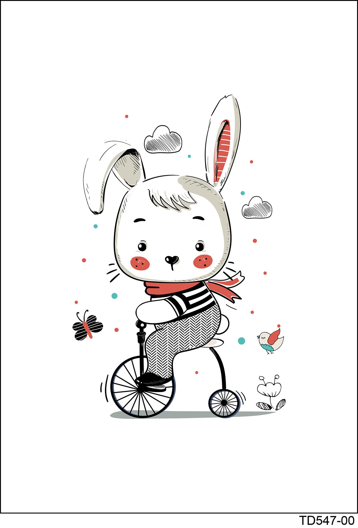 Elena DijiMod Baskı TD547 00