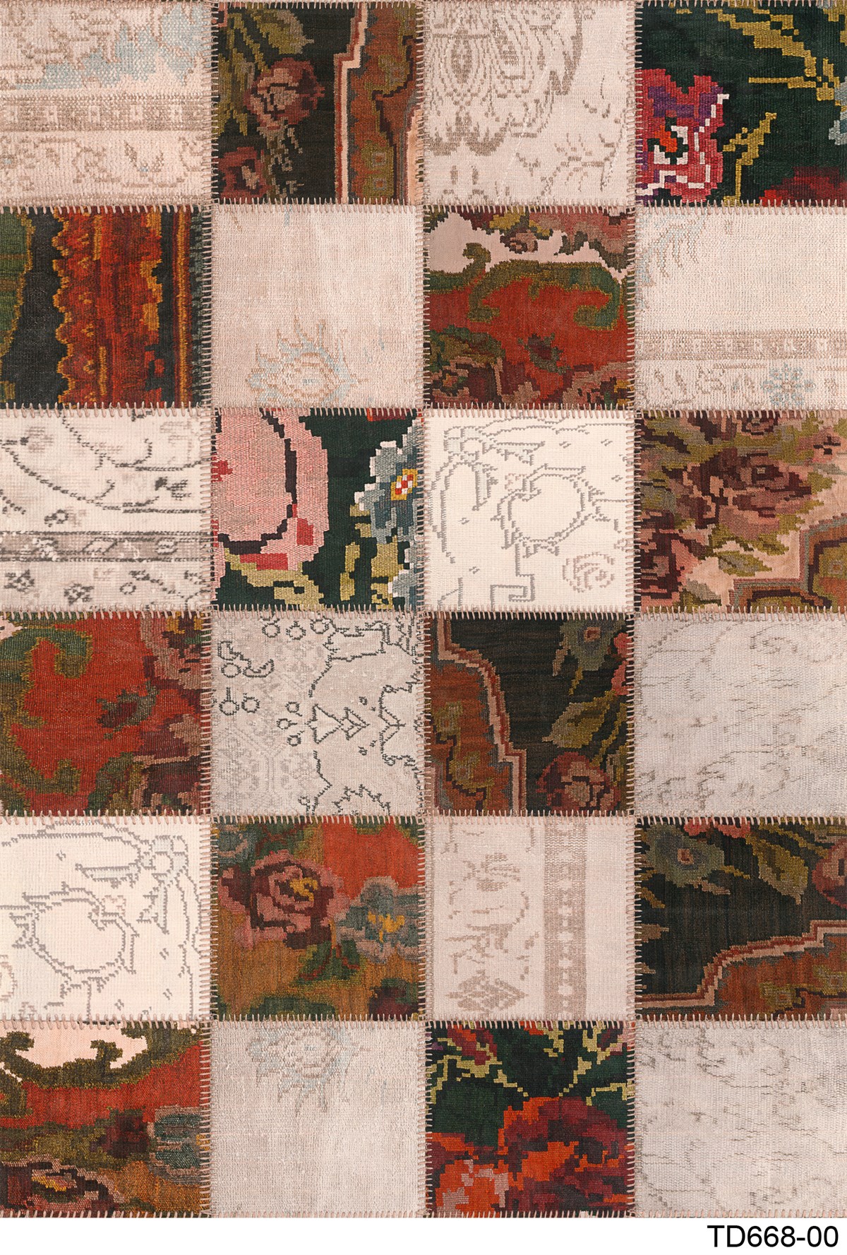 Elena DijiMod Baskı TD668 00