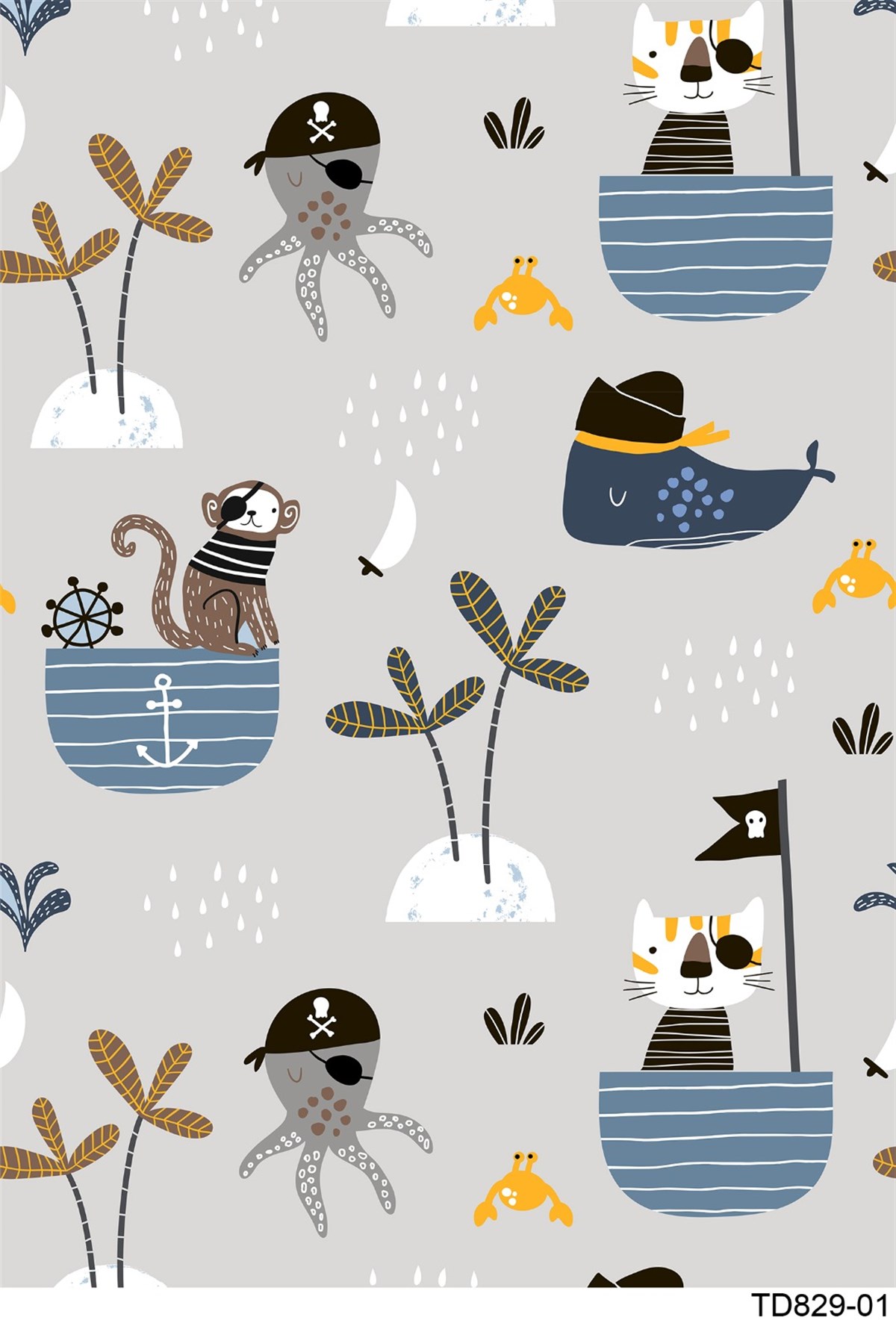 Elena DijiMod Baskı TD829 01