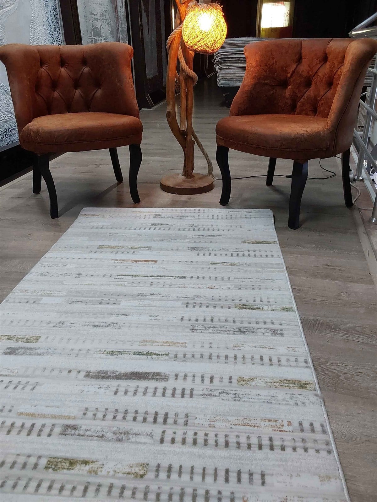 ELENA Carpet OPTIMA YOLLUK 7355A KREM