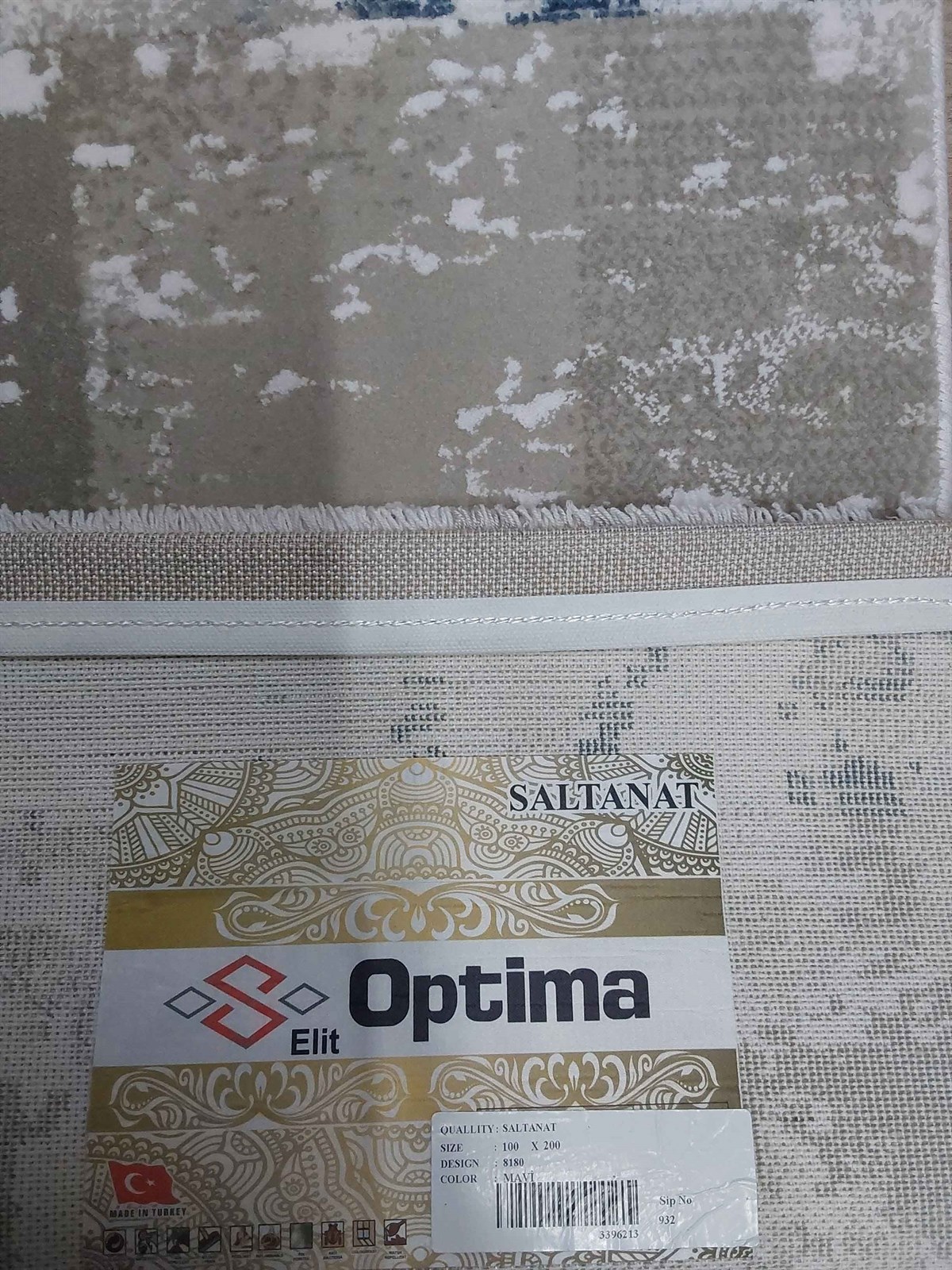 ELENA Carpet OPTIMA YOLLUK 8180 MAVİ