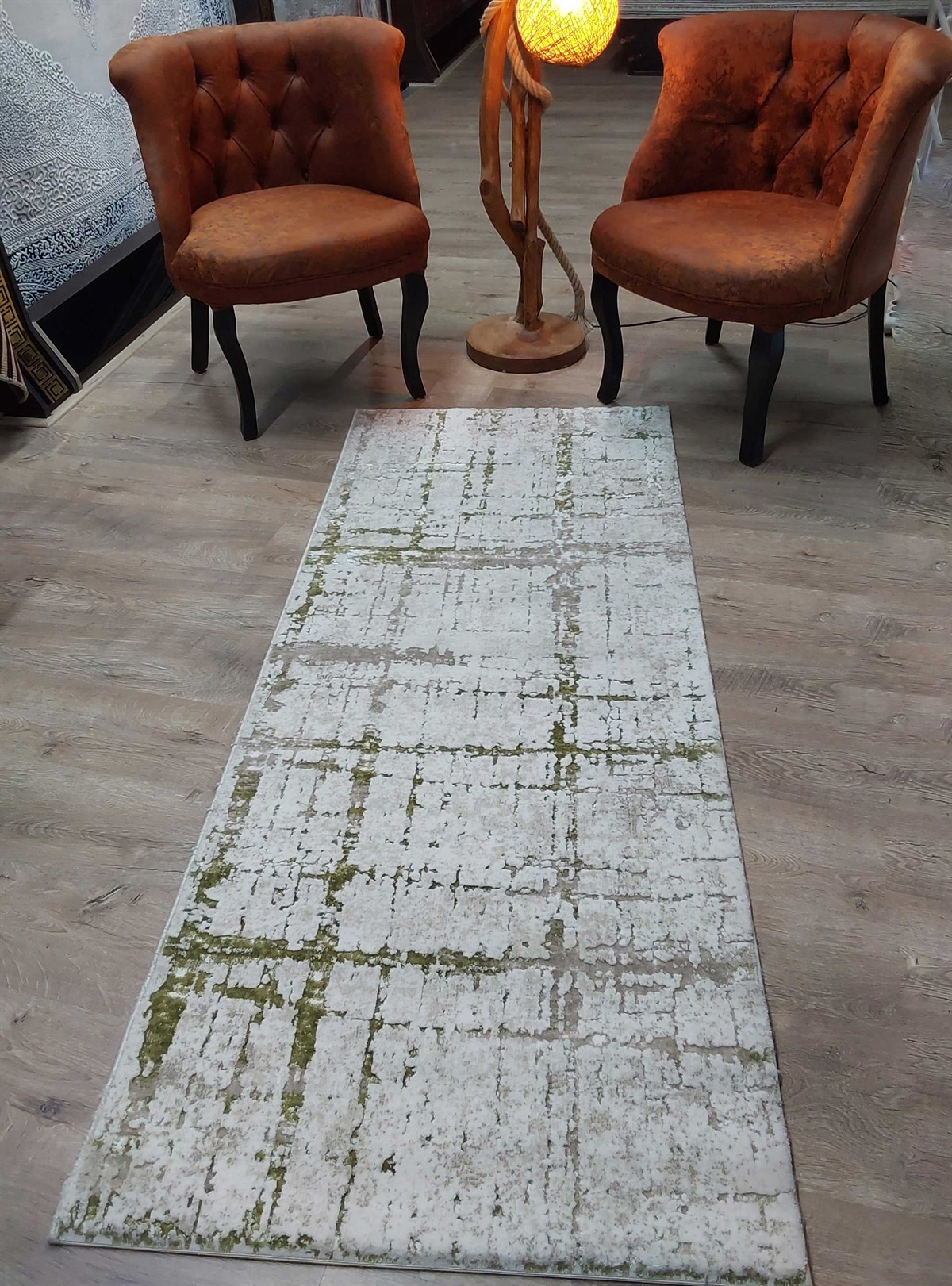 ELENA Carpet QUASAR YOLLUK 1908 YEŞİL