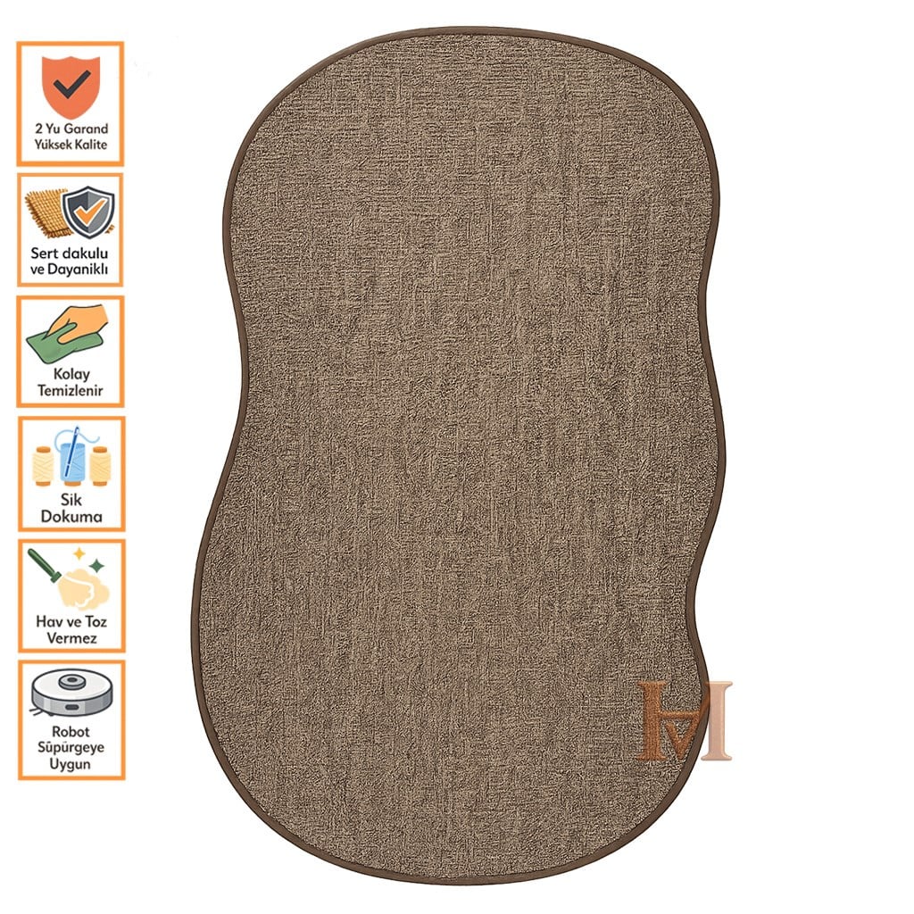 PERA LUSSO SİSAL JUDY JD03 KAHVE CANVAS3