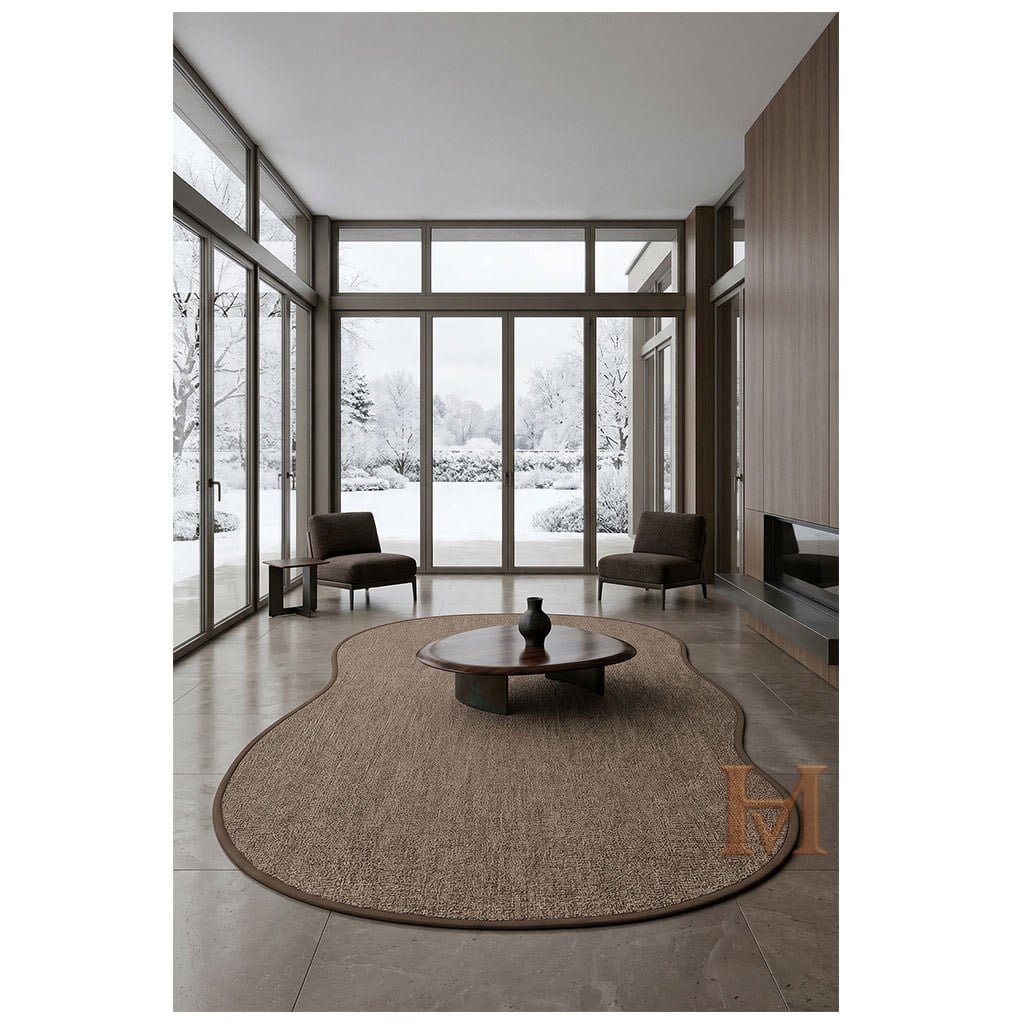 PERA LUSSO SİSAL JUDY JD03 KAHVE CANVAS3