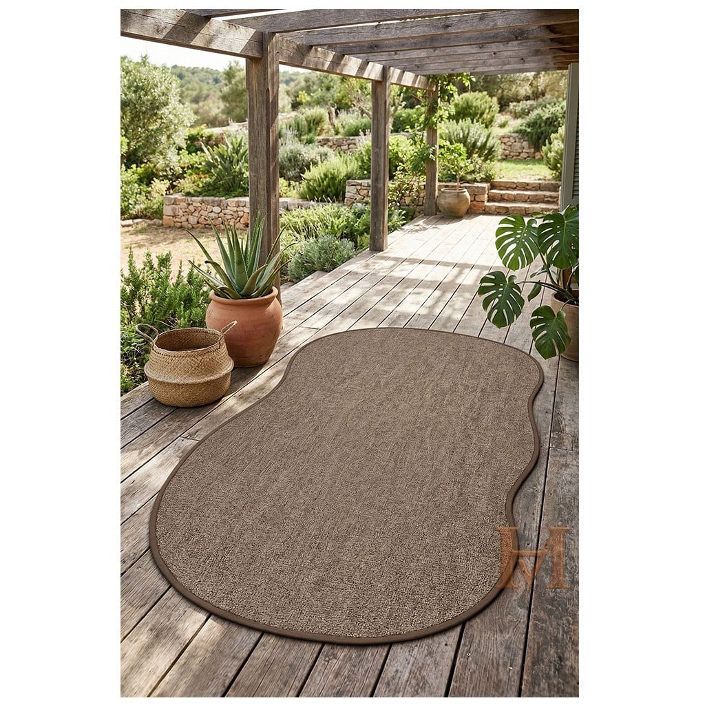 PERA LUSSO SİSAL JUDY JD03 KAHVE CANVAS3