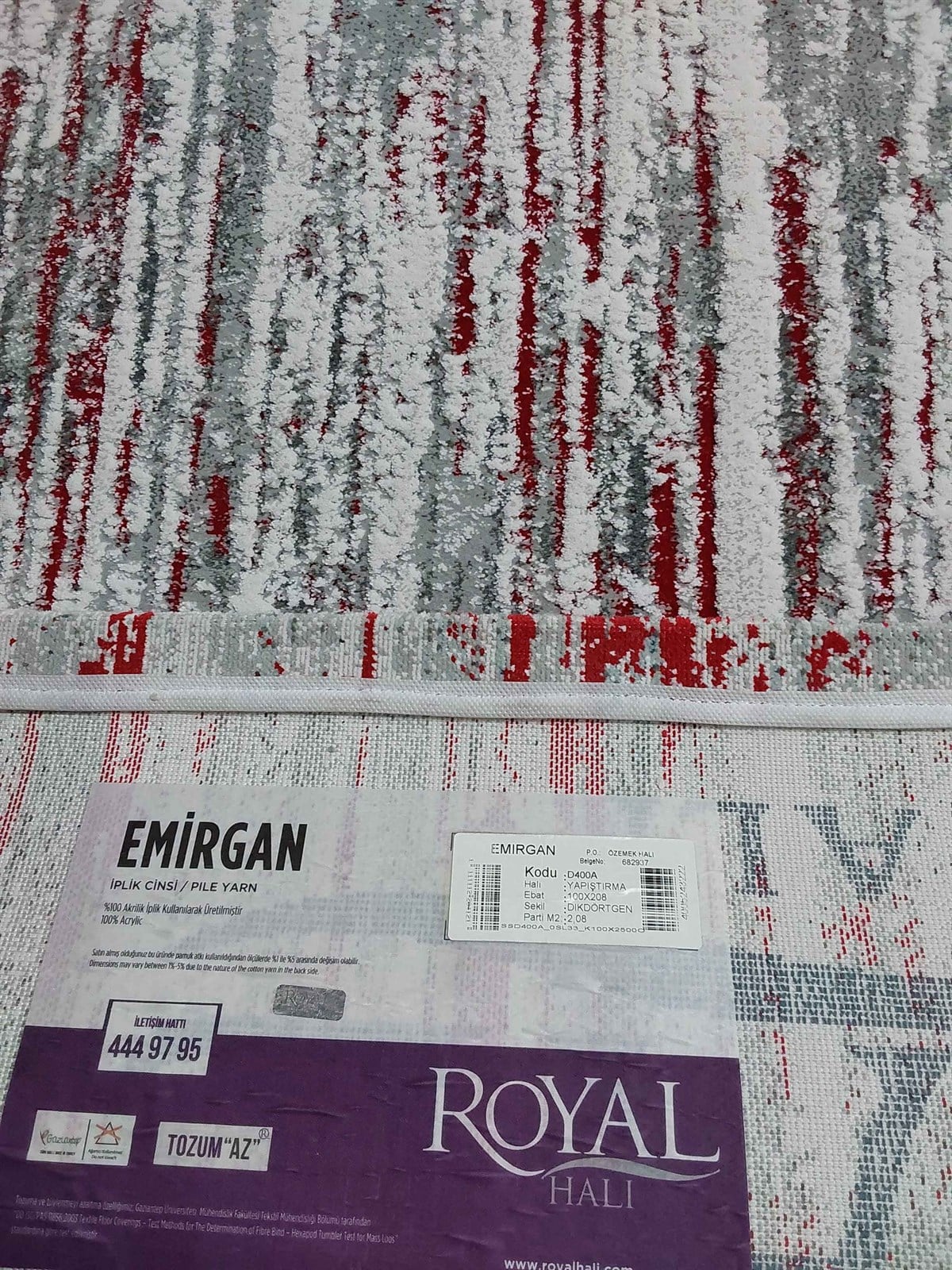 Royal EMİRGAN Yolluk D400 100*200
