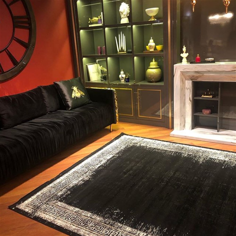 WOOLKNOT HALI BLACK M235H SİYAH