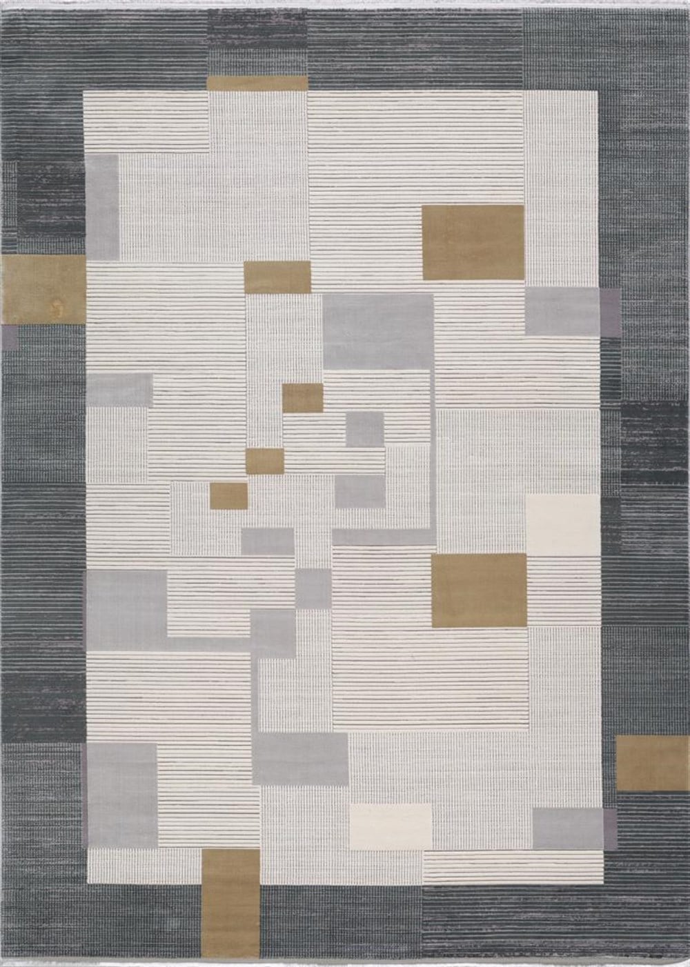 WOOLKNOT HALI BRIGHT M491A KREM GRİ