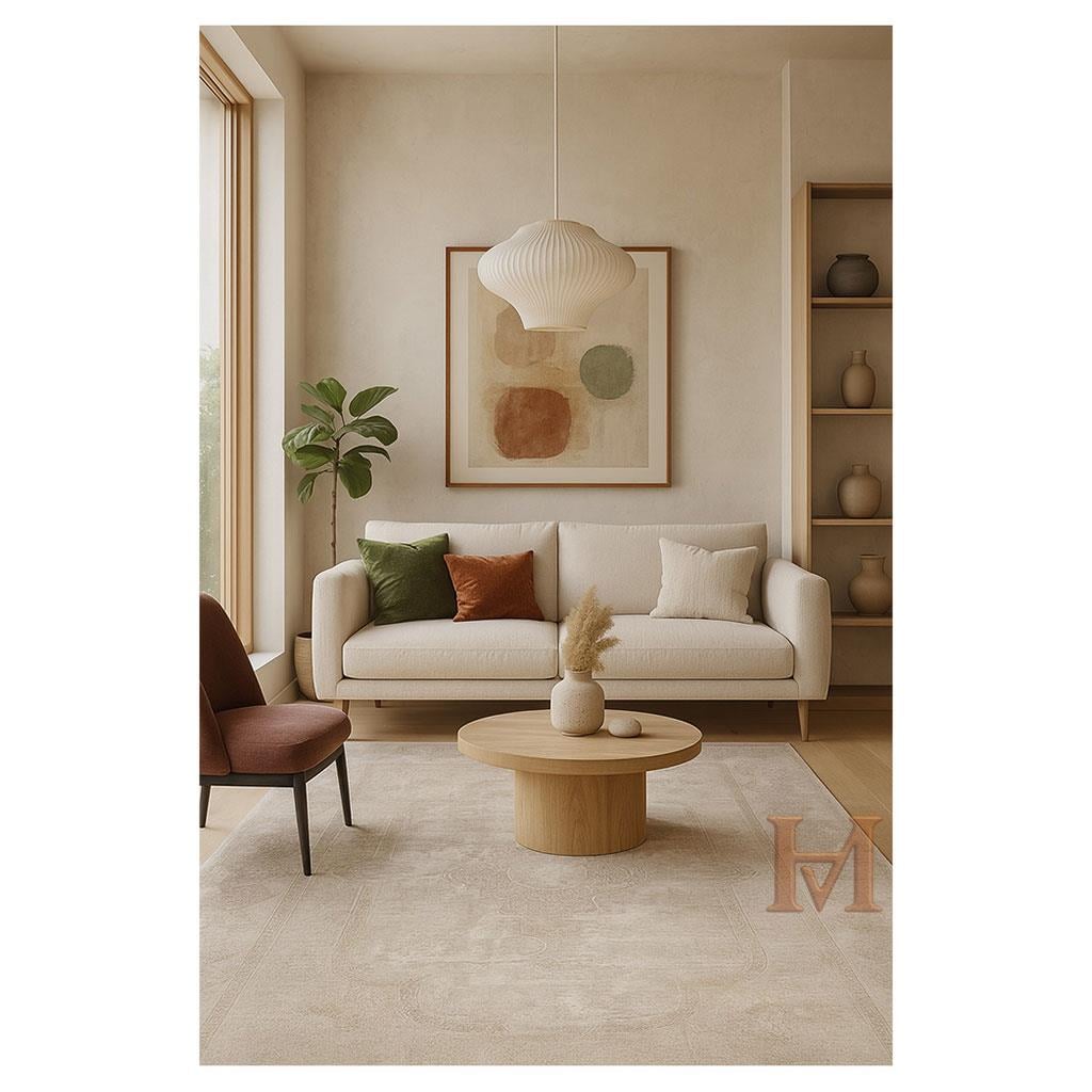 WOOLKNOT HALI CRAFT M095G KREM GRİ