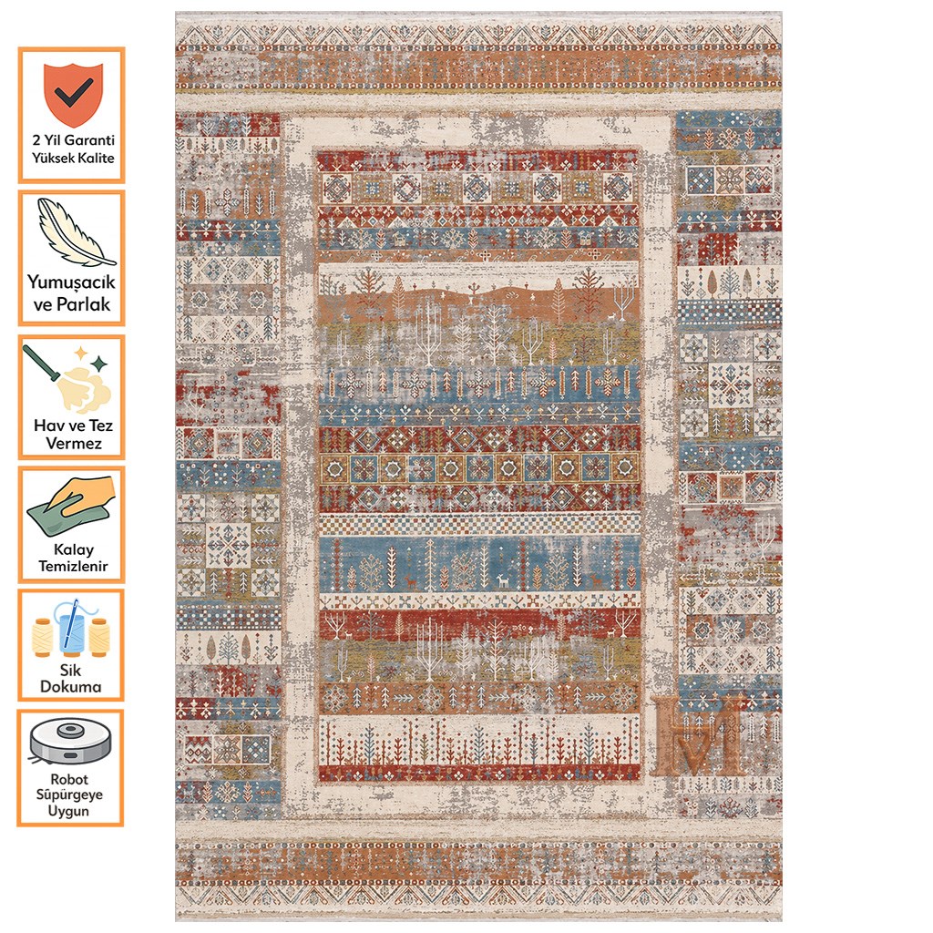 WOOLKNOT HALI CRAFT M366C MULTİ