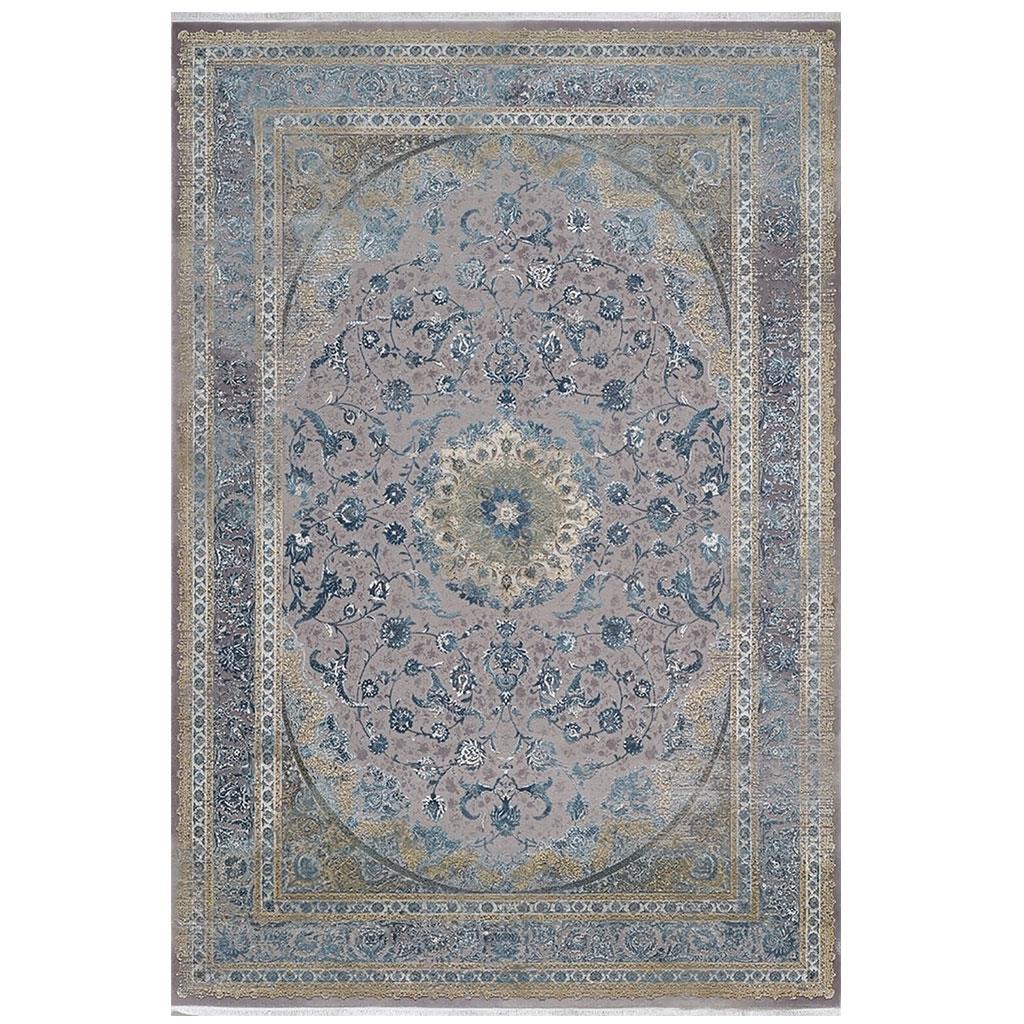 WOOLKNOT HALI CRAFT M642A GRİ MAVİ