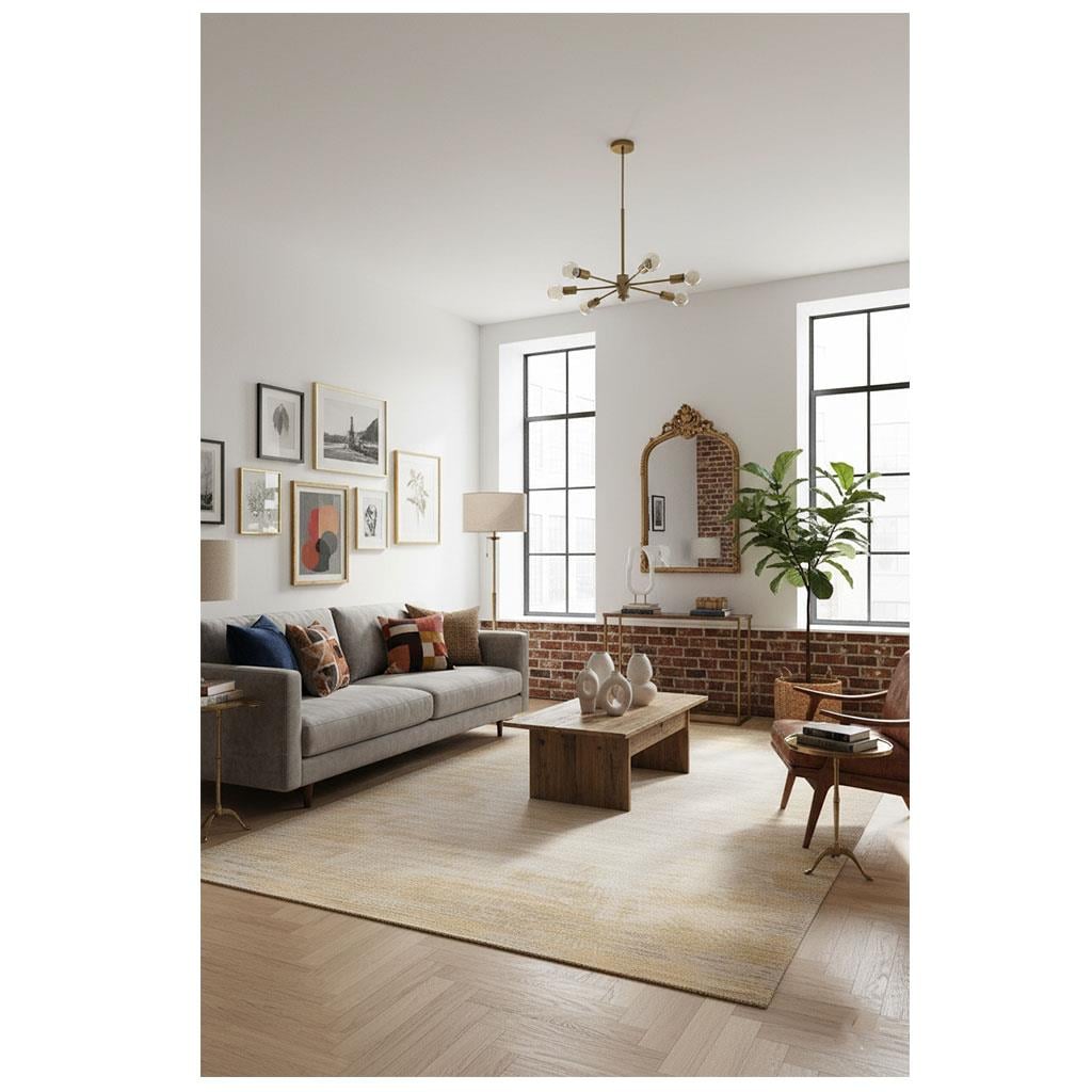 WOOLKNOT HALI CRAFT ME79F KREM BEJ