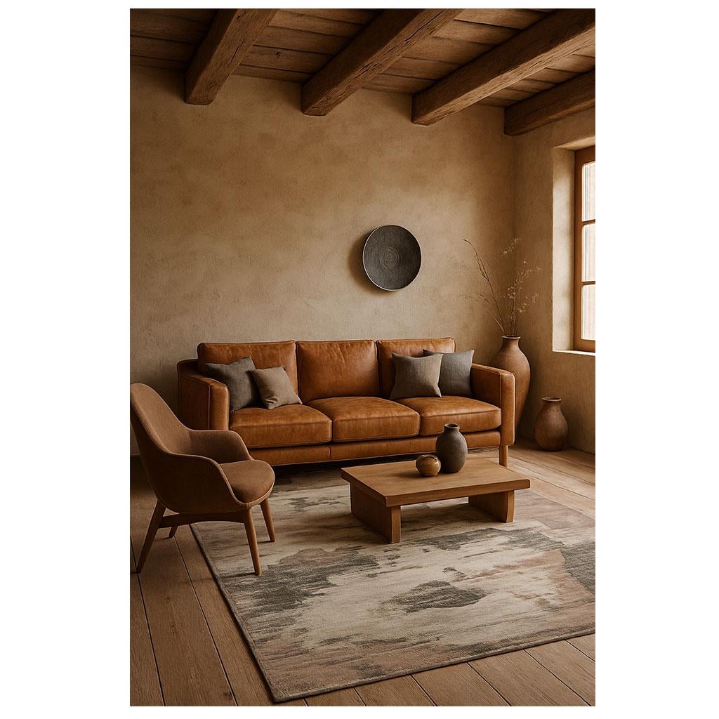 WOOLKNOT HALI CRAFT ME84A KREM ANTRASİT