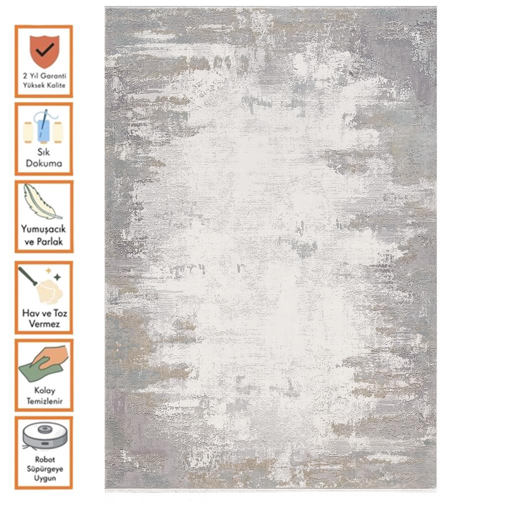 WOOLKNOT HALI CRAFT M658D KREM BEJ