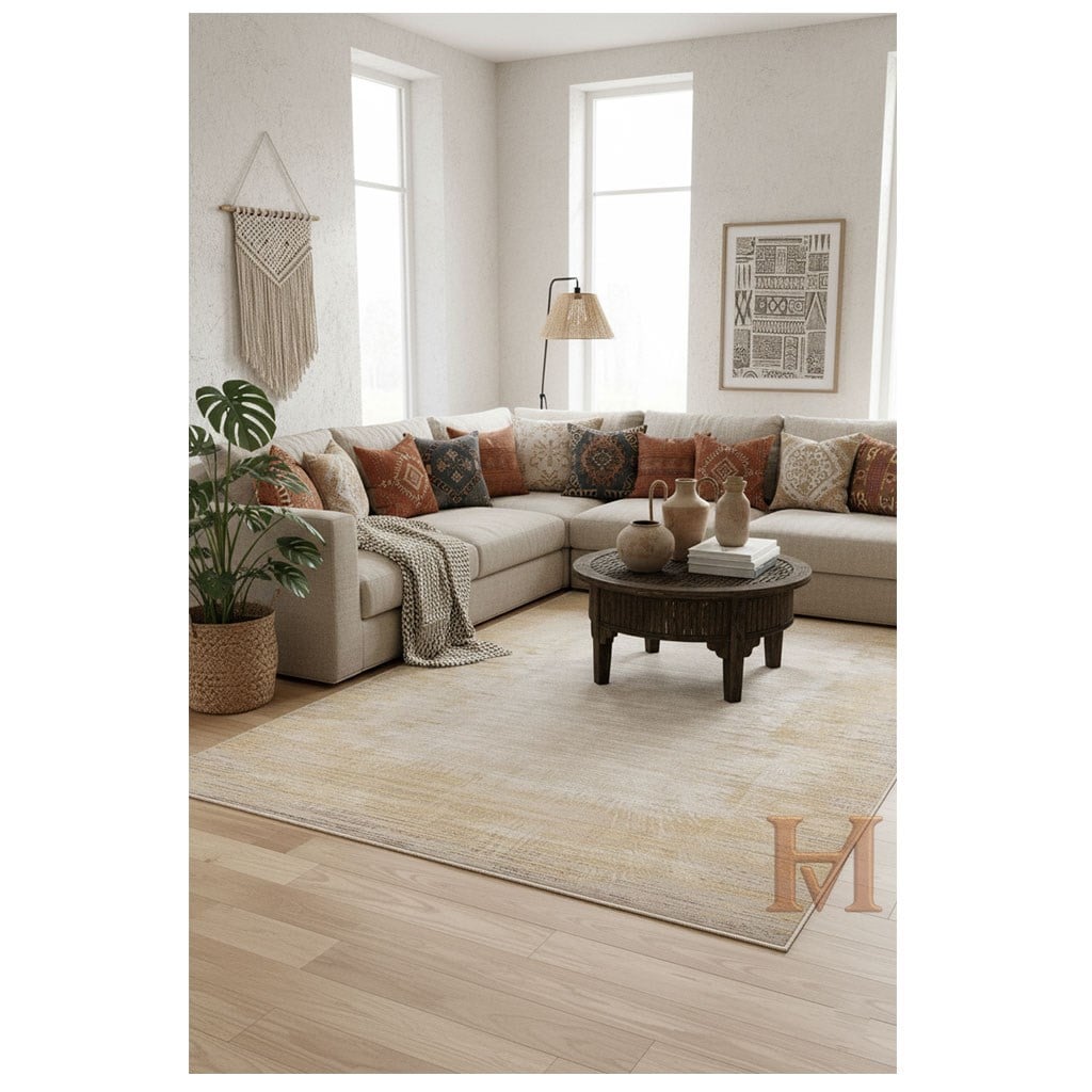 WOOLKNOT HALI CRAFT ME79F KREM BEJ