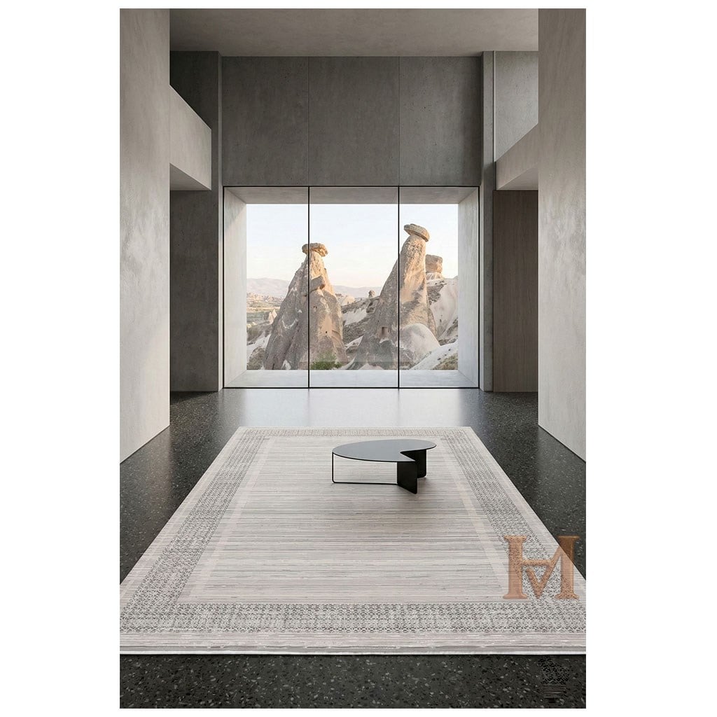 WOOLKNOT HALI CRAFT M504A KREM GRİ