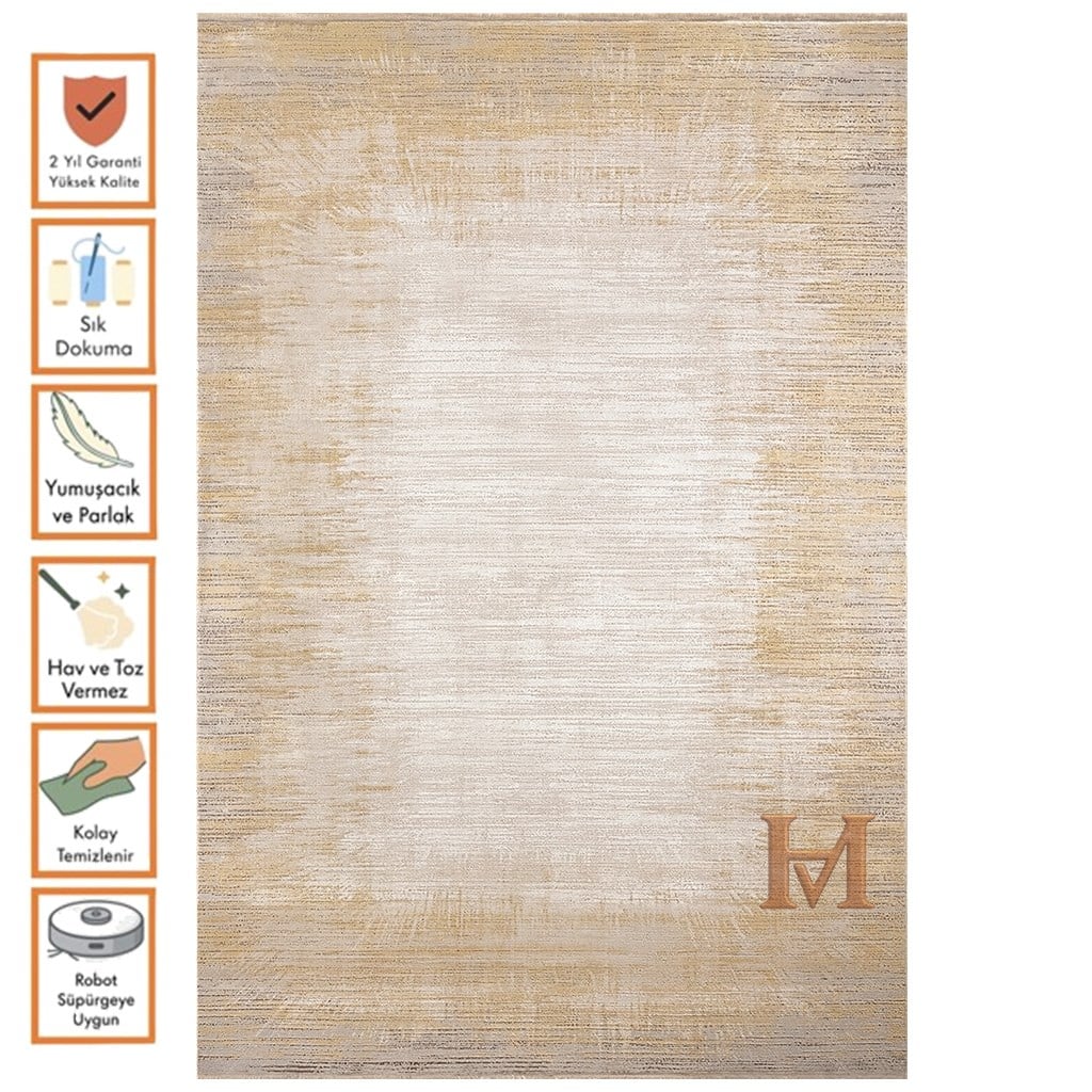 WOOLKNOT HALI CRAFT ME79F KREM BEJ