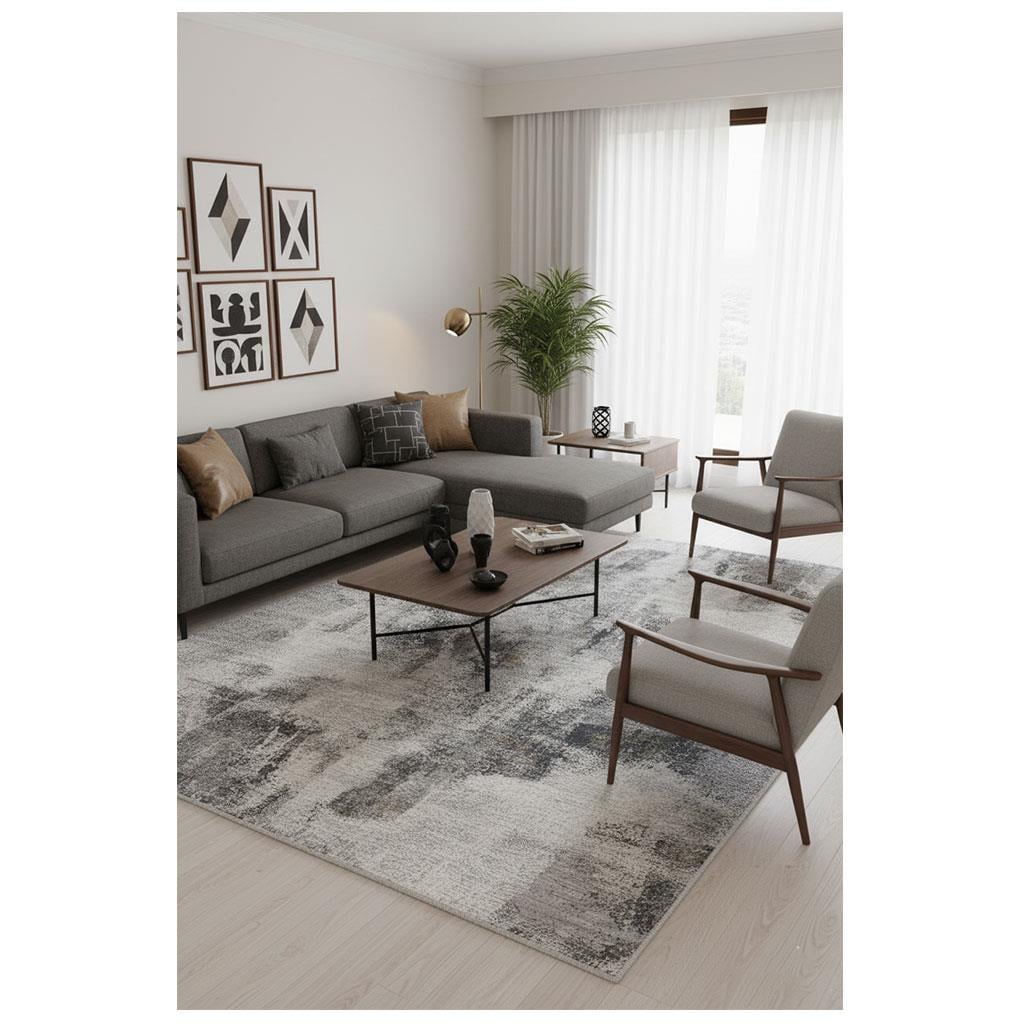 WOOLKNOT HALI CRAFT M660A KREM GRİ