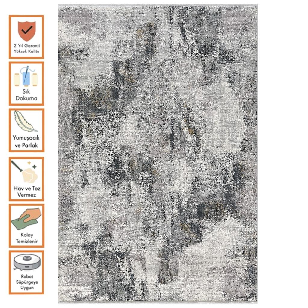 WOOLKNOT HALI CRAFT M660A KREM GRİ