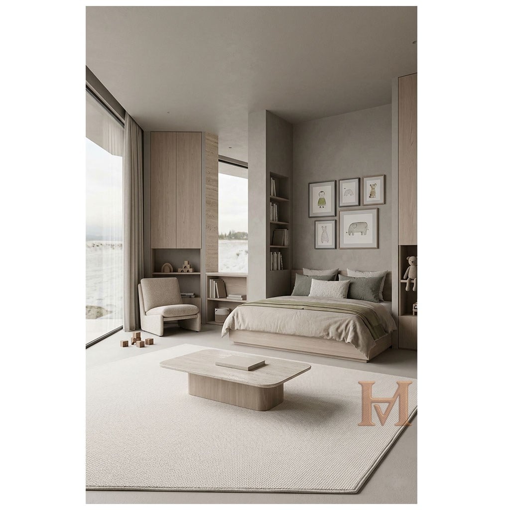 WOOLKNOT HALI FLAT FLT4003 GRİ KREM