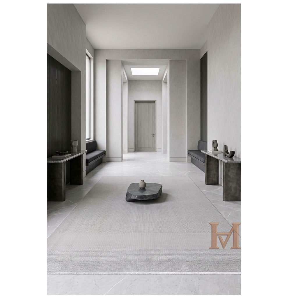 WOOLKNOT HALI FLAT FLT4002 GRİ