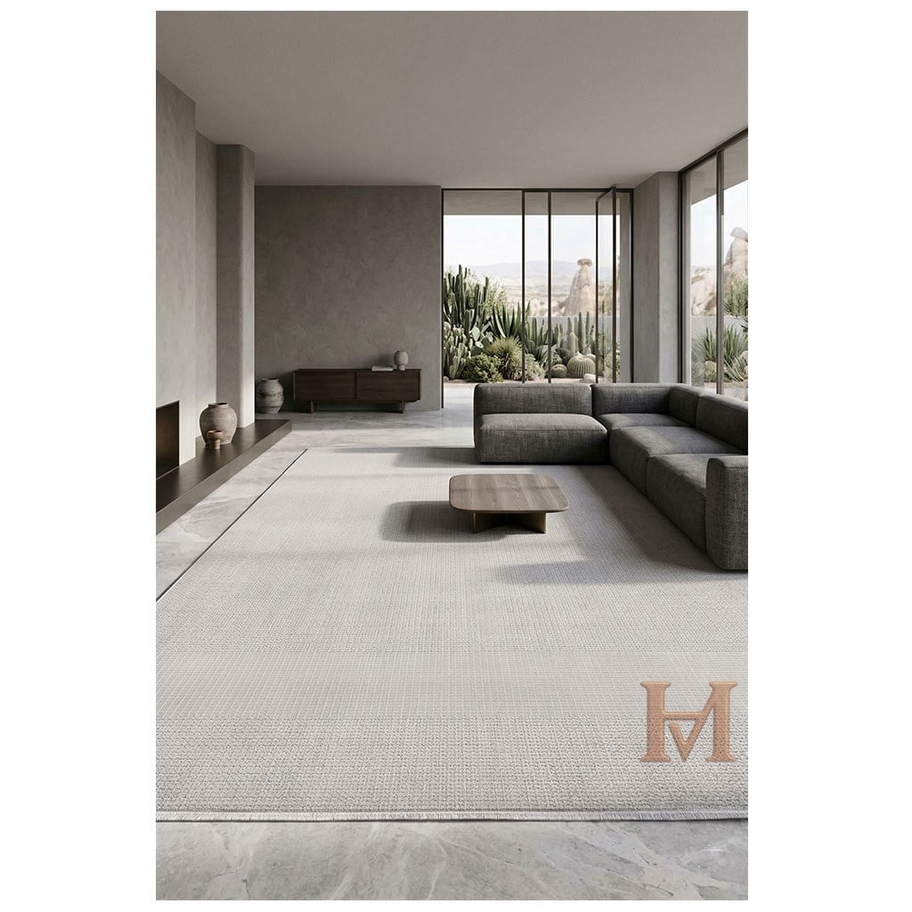 WOOLKNOT HALI FLAT FLT4002 GRİ