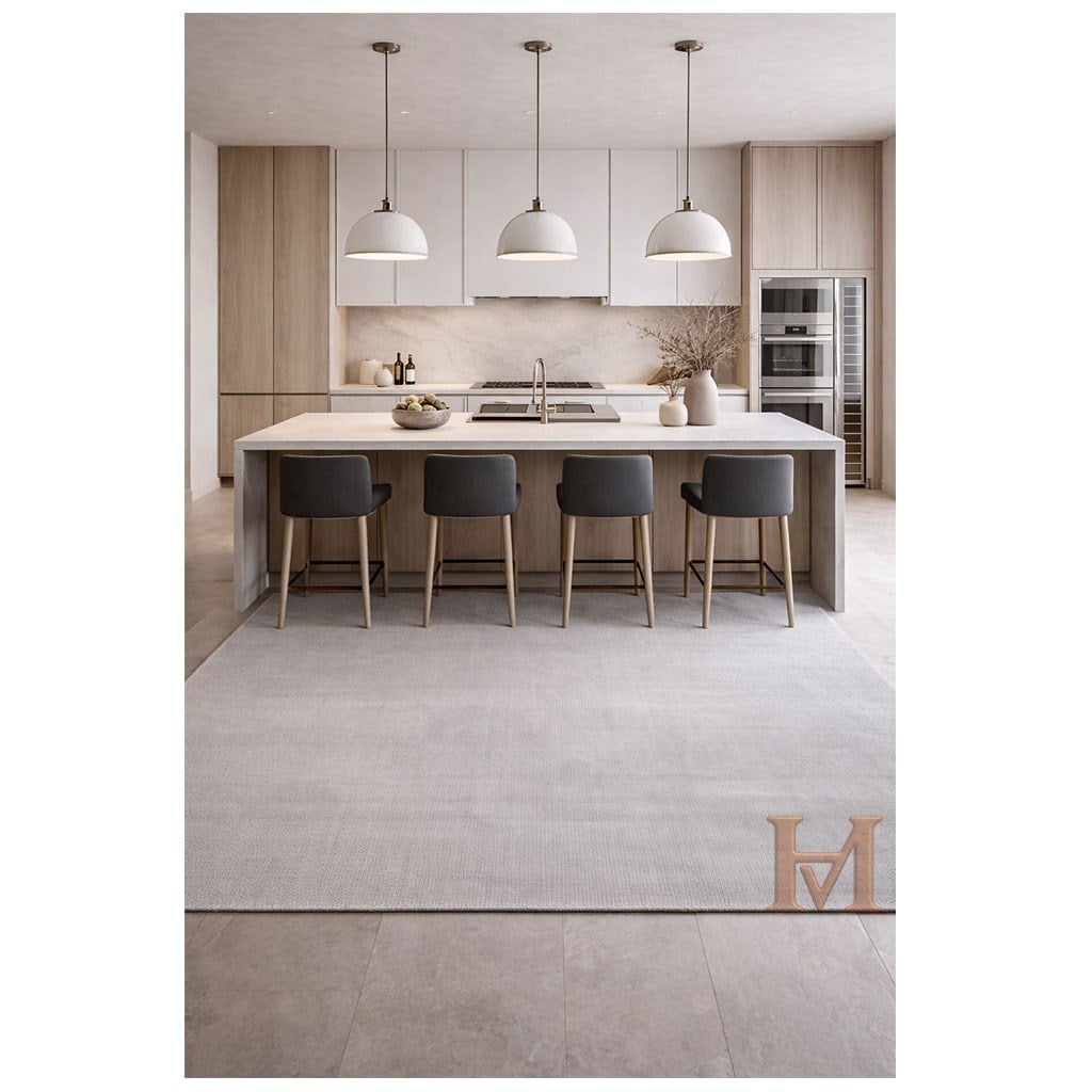 WOOLKNOT HALI FLAT FLT4002 GRİ