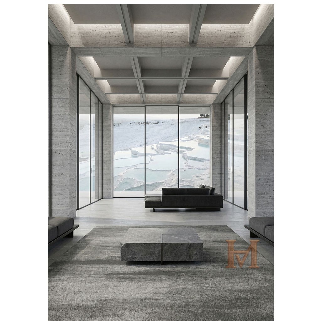 WOOLKNOT HALI FLAT FLT4004 GRİ ANTRASİT