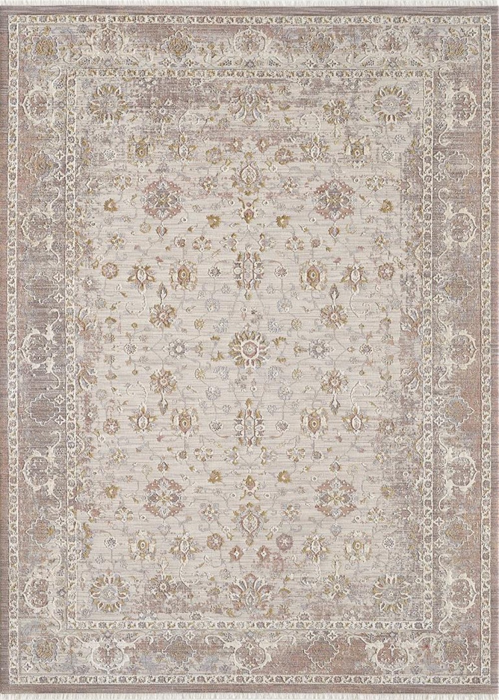 WOOLKNOT HALI HERA M621N   AÇIK GRİ KREM