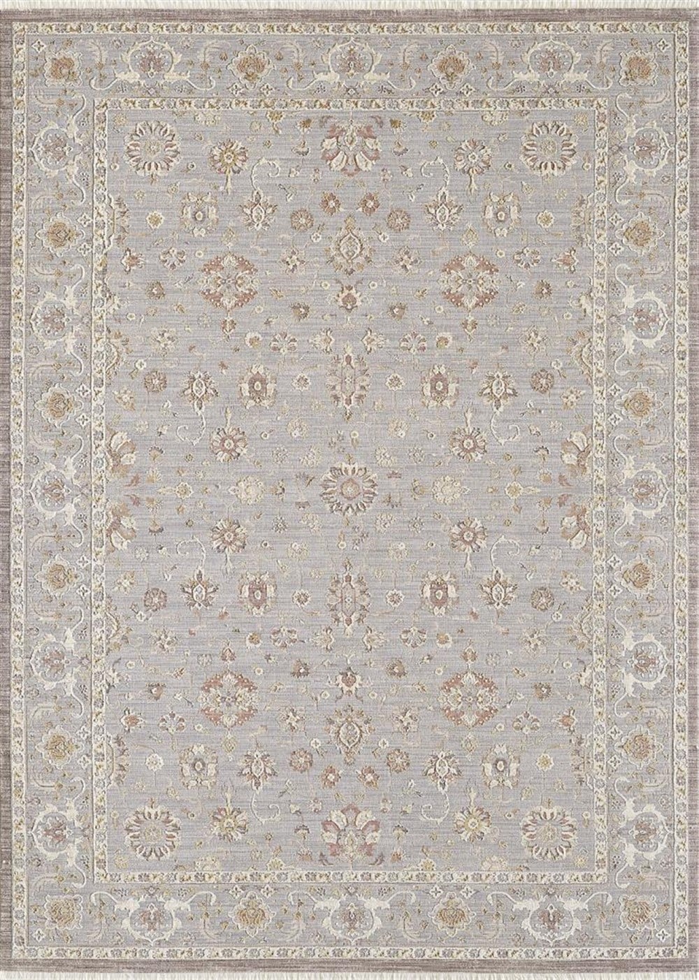 WOOLKNOT HALI HERA M621O  AÇIK GRİ KREM