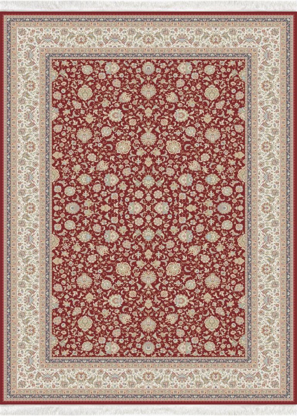 WOOLKNOT HALI İPEK 1139B KREM BORDOWoolknotWOOLKNOT HALI İPEK 1139B KREM BORDO
