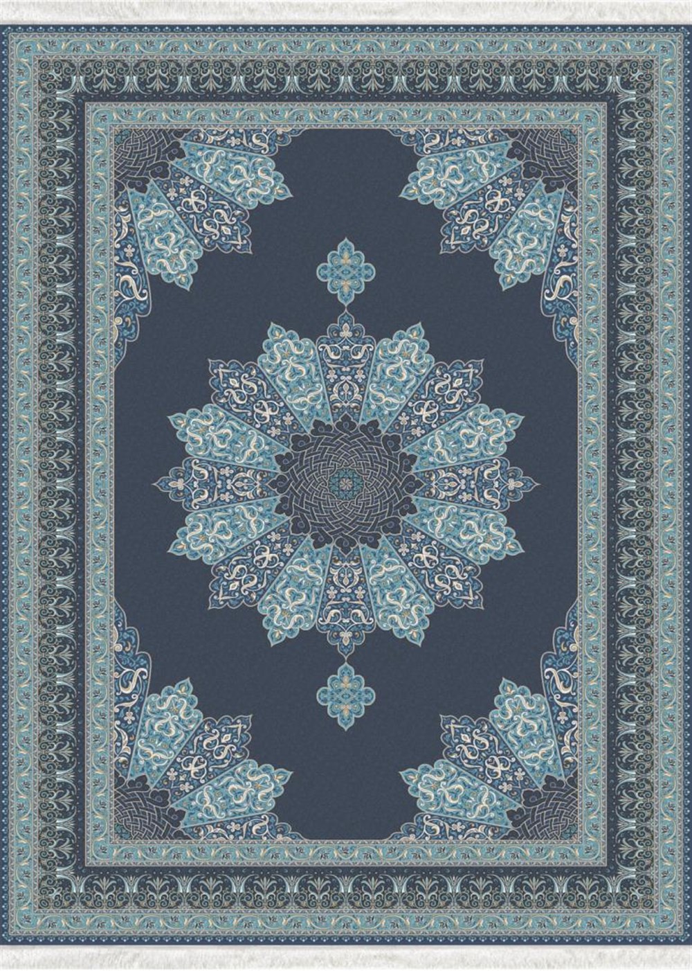WOOLKNOT HALI İPEK 1160C LACİVERT KOYU MAVİWoolknotWOOLKNOT HALI İPEK 1160C LACİVERT KOYU MAVİ