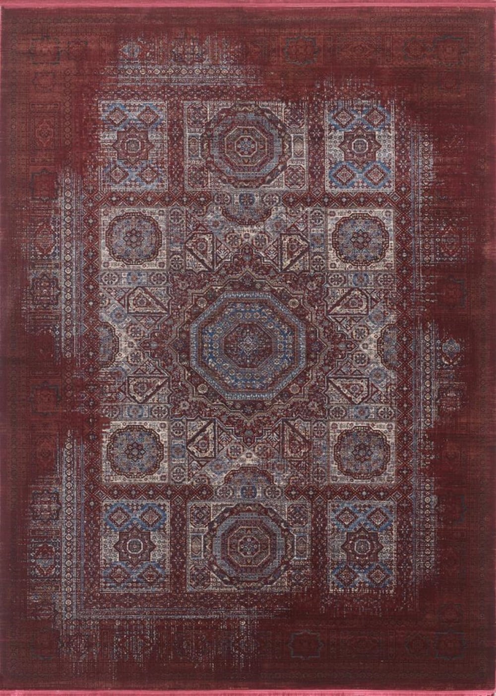 WOOLKNOT HALI MAVERY 2223A KIRMIZI BEJWoolknotWOOLKNOT HALI MAVERY 2223A KIRMIZI BEJ
