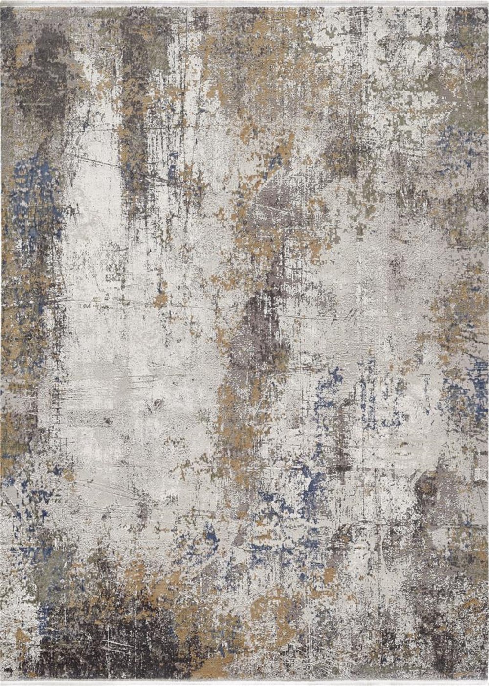 WOOLKNOT HALI NEVADA NV010 KREM MAVİ