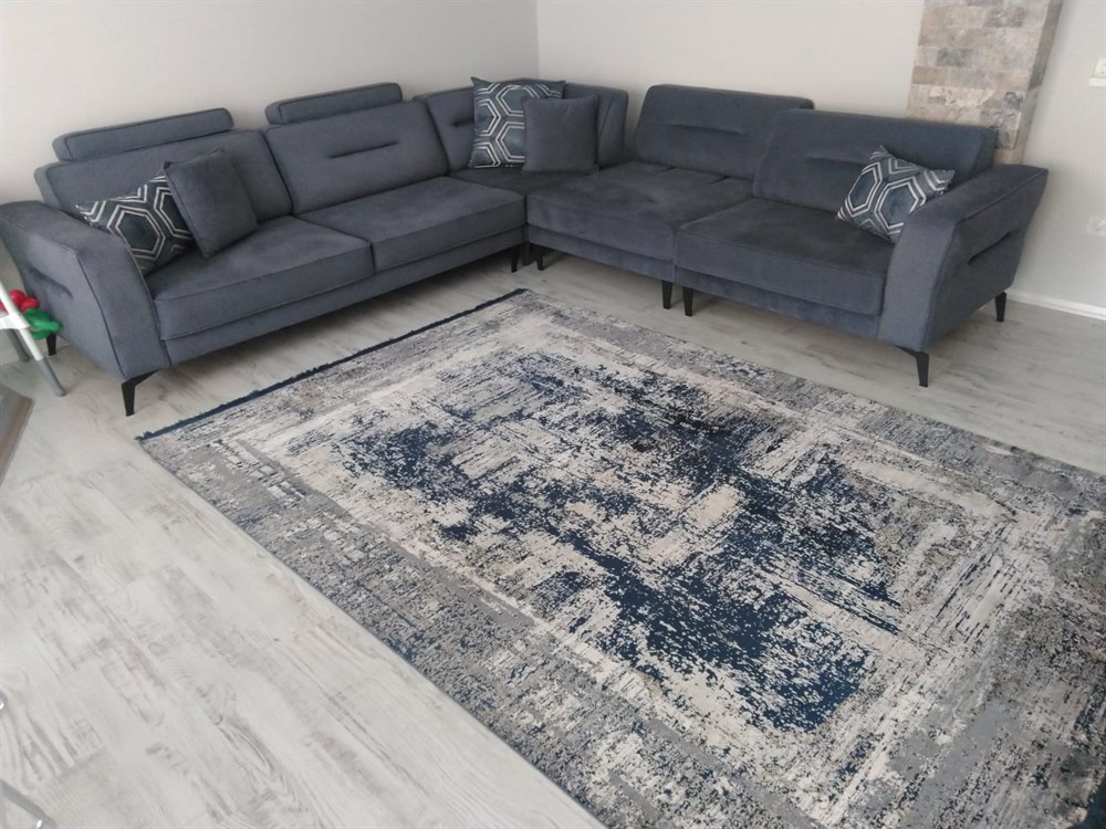 WOOLKNOT HALI OVERDYE M175Q DARK BLUE 1901 DAİRE