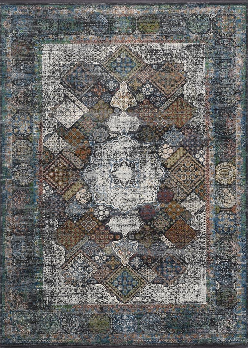 WOOLKNOT HALI PIETRA 2076X MULTİ DAİRE