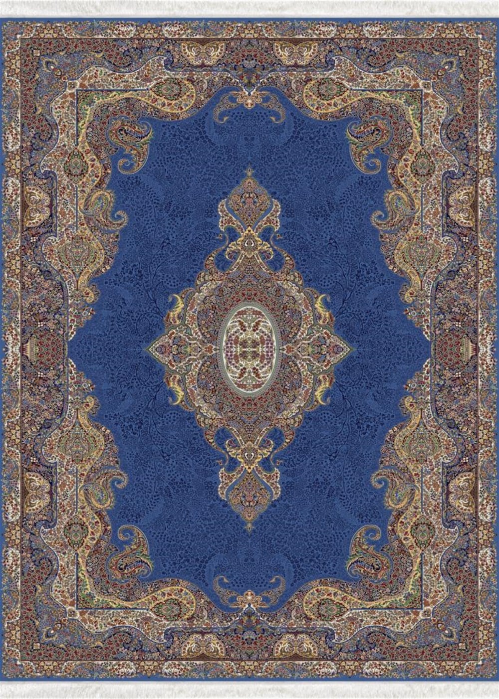 WOOLKNOT HALI QUM 2019 MAVİ KREMWoolknotWOOLKNOT HALI QUM 2019 MAVİ KREM