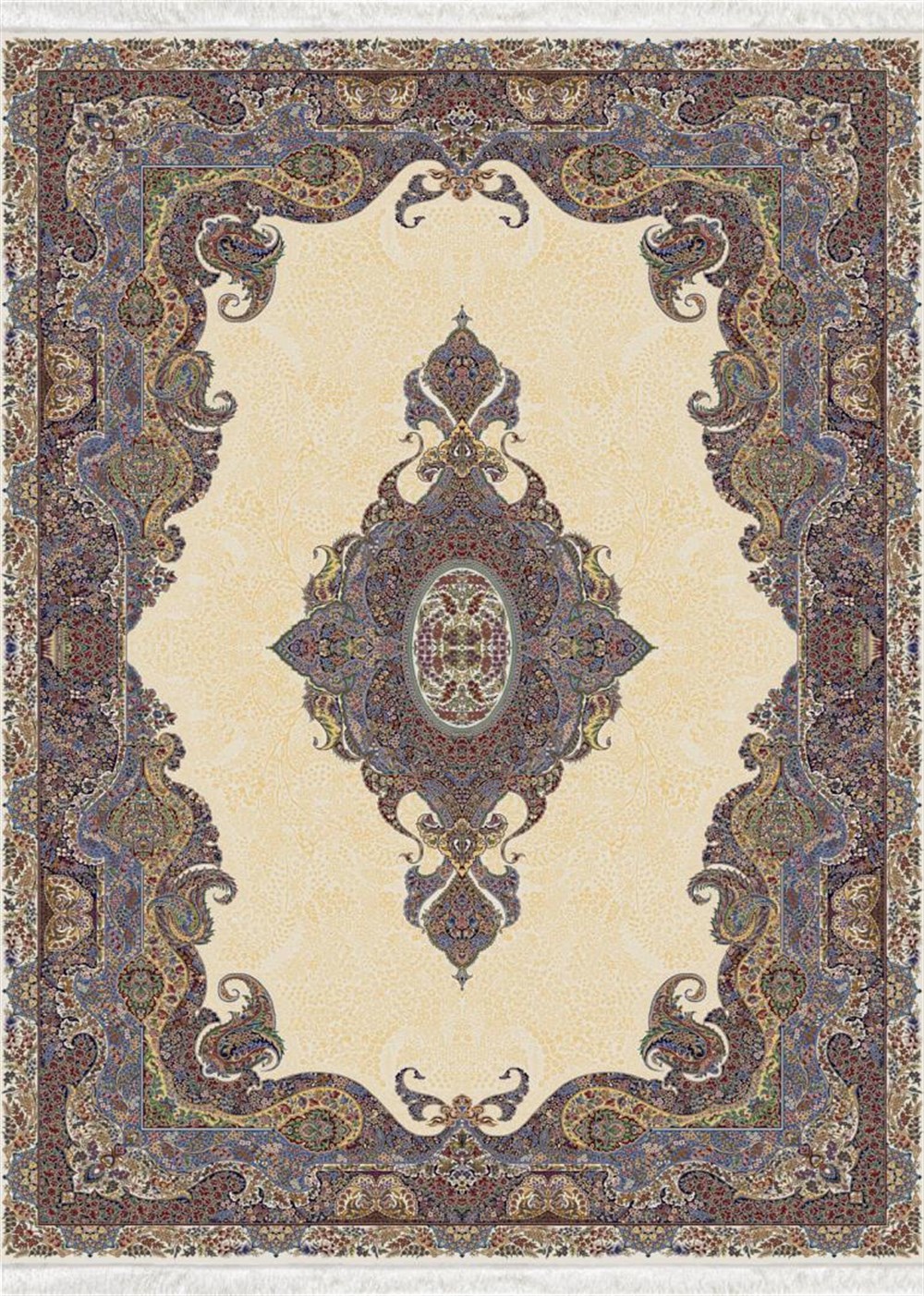 WOOLKNOT HALI QUM 2021 KREMWoolknotWOOLKNOT HALI QUM 2021 KREM