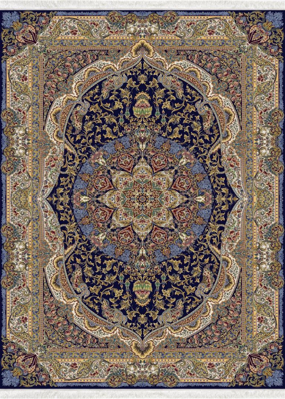 WOOLKNOT HALI QUM 2029 LACİVERT BEJWoolknotWOOLKNOT HALI QUM 2029 LACİVERT BEJ