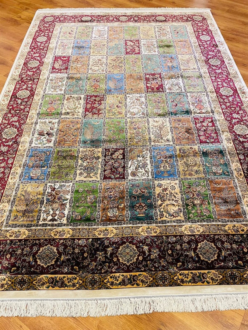 WOOLKNOT HALI QUM 2040 BORDO PAFTALI