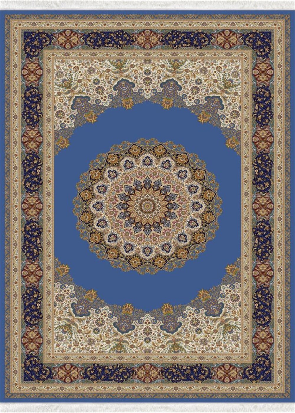 WOOLKNOT HALI QUM 2045 MAVİ LACİVERTWoolknotWOOLKNOT HALI QUM 2045 MAVİ LACİVERT