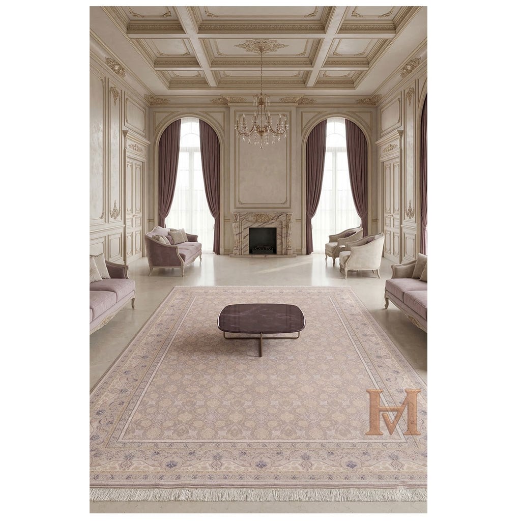 WOOLKNOT HALI ROYAL RYL04 BEJ