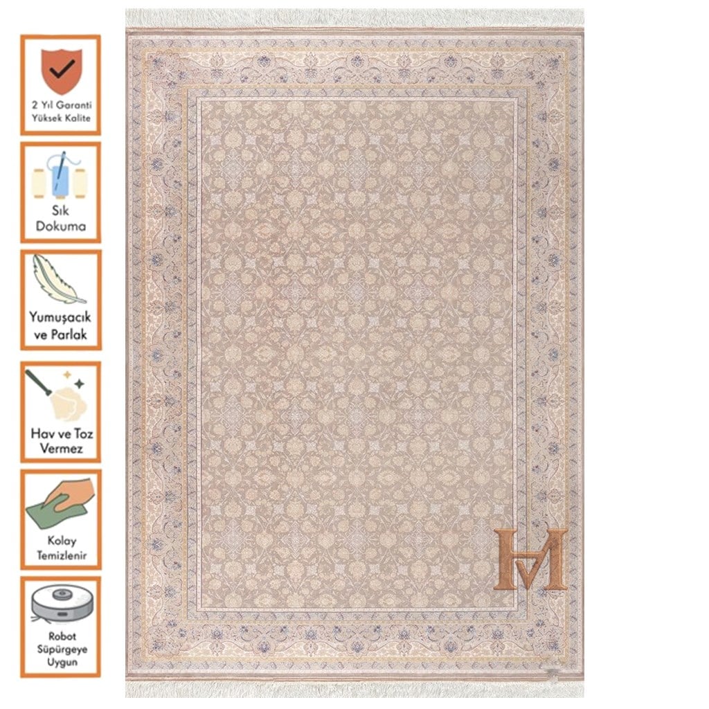 WOOLKNOT HALI ROYAL RYL04 BEJ