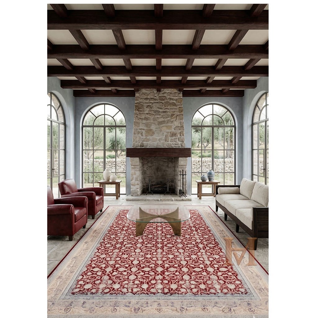 WOOLKNOT HALI ROYAL RYL07 KIRMIZI