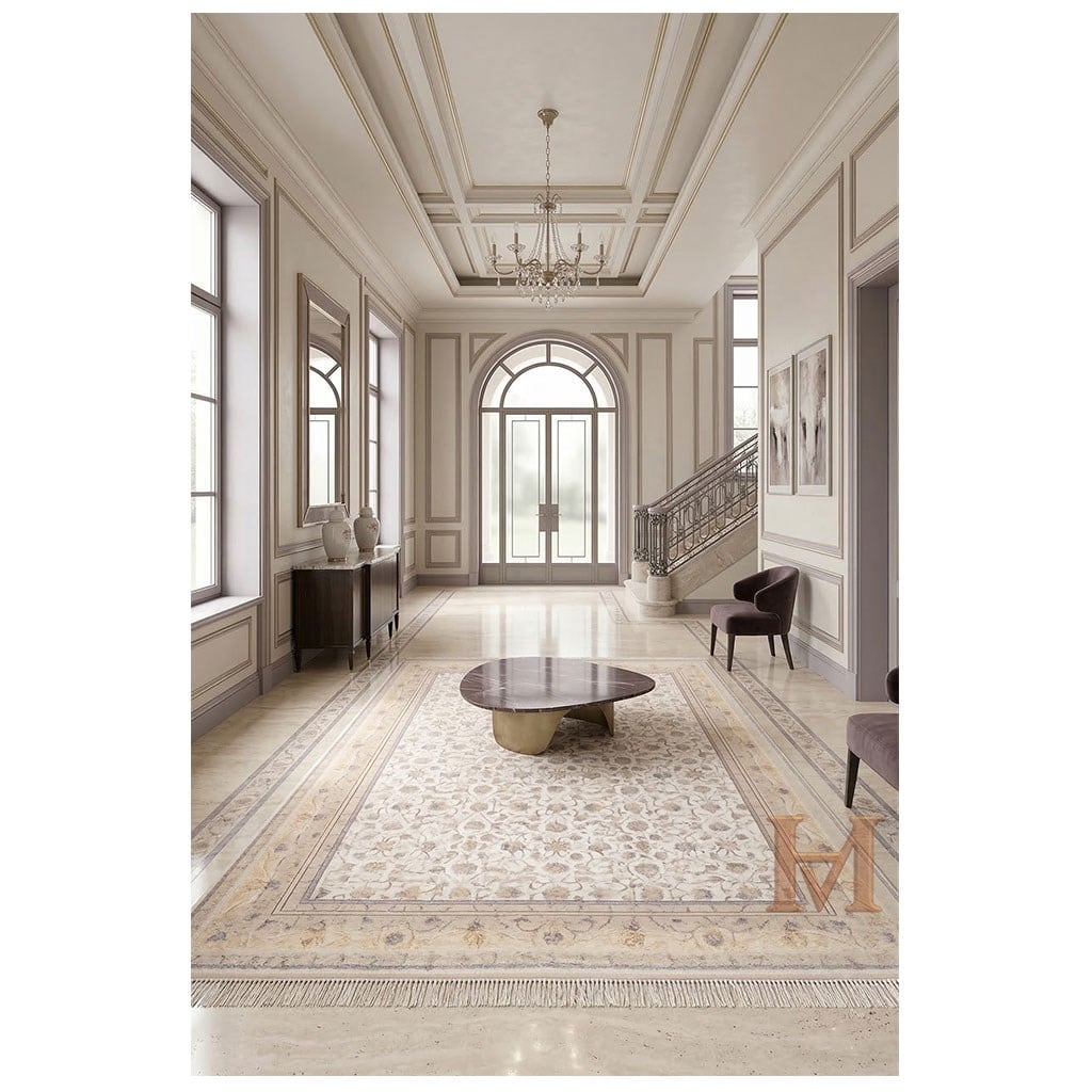 WOOLKNOT HALI ROYAL RYL05 KREM BEJ