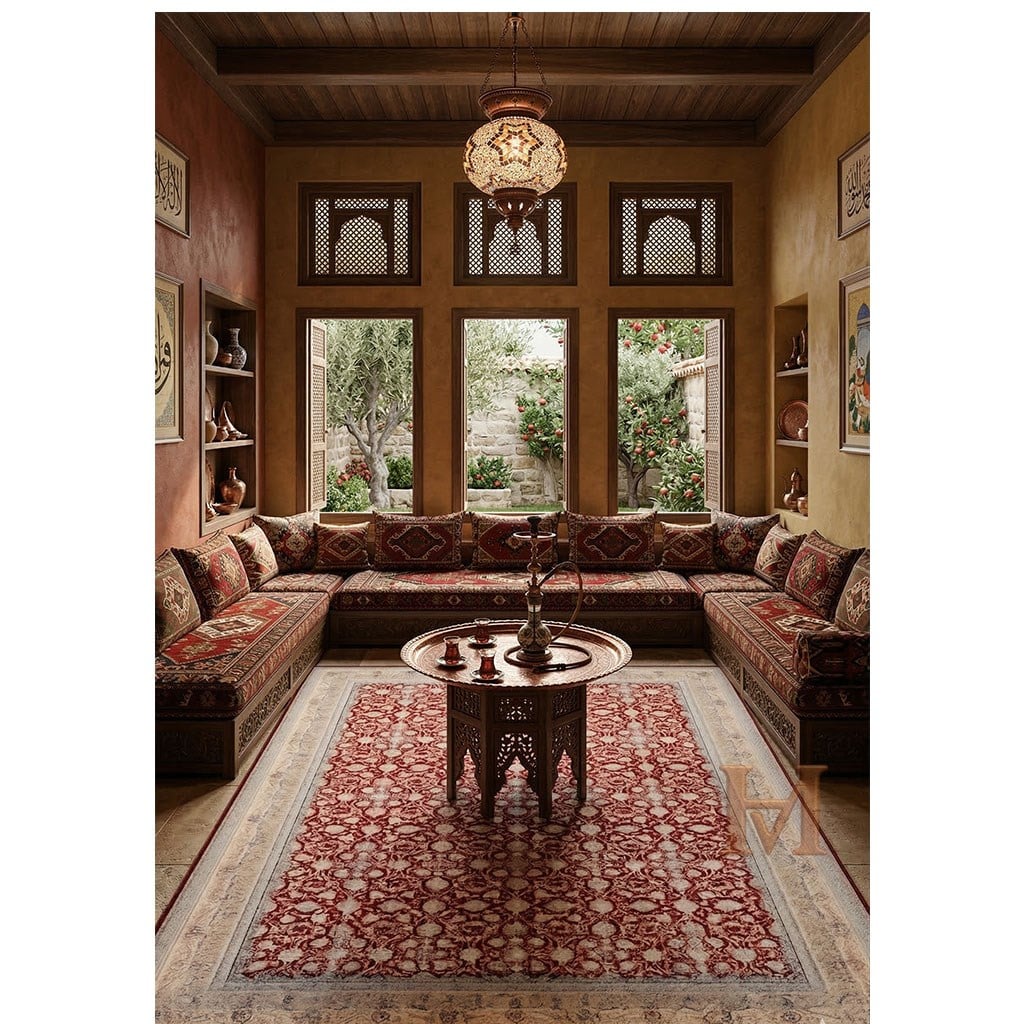 WOOLKNOT HALI ROYAL RYL07 KIRMIZI